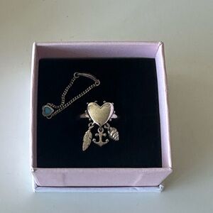 Pandora Rings - Dreamcatcher and Spirited heart